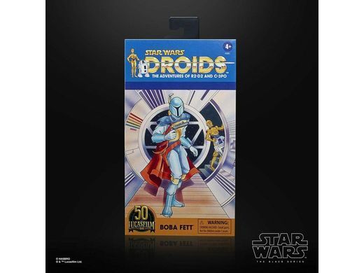 Коллекционная фигура Боба Фэтт Star Wars Droids The Black Series Boba Fett (Target Exclusive)