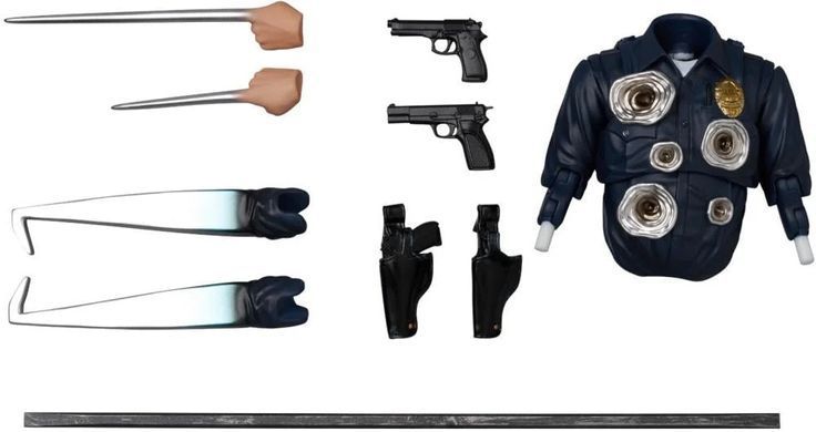 Коллекционная фигура Терминатор T-1000 Terminator 2: Judgement Day MAFEX No.281 T-1000