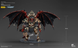 Коллекционная фигура Ангрон, Демон Примарх Кхорну Warhammer 40K World Eaters Angron, Daemon Primarch of Khorne 1/18