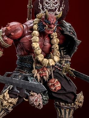 Колекційна фігура Самурай Асура Такігава Mety Toyz 1/10 Adventurer World Oni-faced Asura Takigawa + Accessory Pack WF2025 Limited Edition