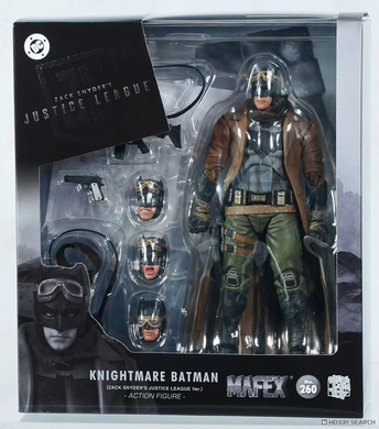 Колекційна фігура Бетмен з кошмару Zack Synder's Justice League MAFEX No.260 Knightmare Batman