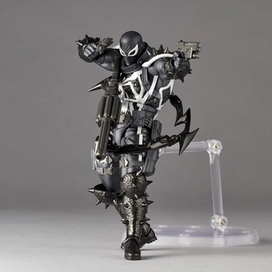 Колекційна фігура Агент Веном Marvel Amazing Yamaguchi Revoltech NR061 Agent Venom (Reissue)