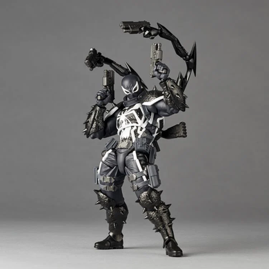 Колекційна фігура Агент Веном Marvel Amazing Yamaguchi Revoltech NR061 Agent Venom (Reissue)
