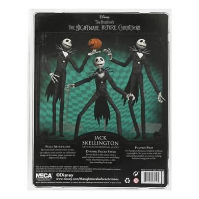 Колекційна фігура Джек Скеллінгтон NECA The Nightmare Before Christmas Jack Skellington
