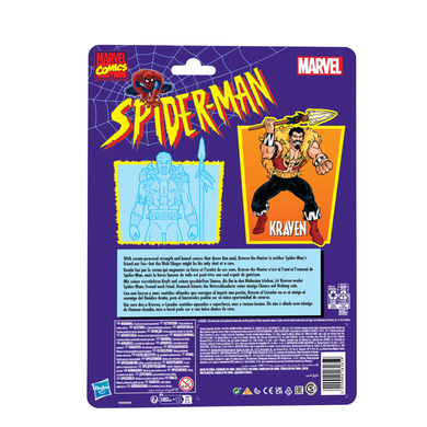 Колекційна фігура Крейвен Мисливець Marvel Legends Retro Spider-Man Kraven the Hunter