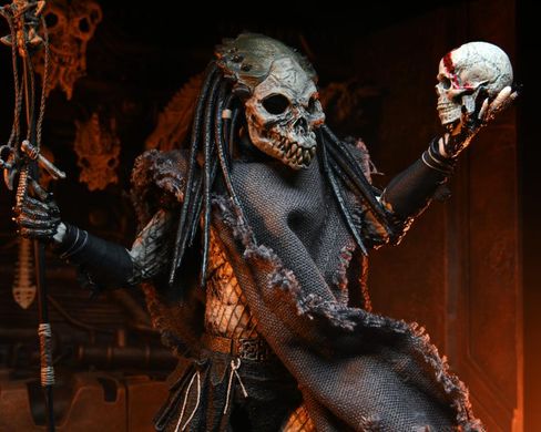 Колекційна фігура Хижак Шаман Predator 2 NECA Ultimate Shaman Predator