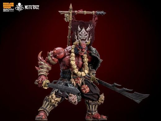 Колекційна фігура Самурай Асура Такігава Mety Toyz 1/10 Adventurer World Oni-faced Asura Takigawa + Accessory Pack WF2025 Limited Edition