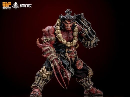 Колекційна фігура Самурай Асура Такігава Mety Toyz 1/10 Adventurer World Oni-faced Asura Takigawa + Accessory Pack WF2025 Limited Edition