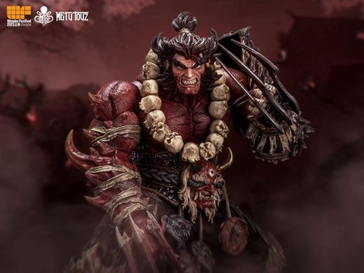 Колекційна фігура Самурай Асура Такігава Mety Toyz 1/10 Adventurer World Oni-faced Asura Takigawa + Accessory Pack WF2025 Limited Edition