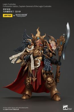 Коллекционная фигура Константин Вальдор, Генерад-капитан Легио Кустодес Warhammer: The Horus Heresy Legio Custodes Constantin Valdor, Captain-General of the Legio Custodes 1/18