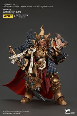 Коллекционная фигура Константин Вальдор, Генерад-капитан Легио Кустодес Warhammer: The Horus Heresy Legio Custodes Constantin Valdor, Captain-General of the Legio Custodes 1/18