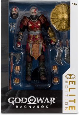 Коллекційна фігура Кратос у броні Ареса God of War Ragnarok McFarlane Elite Edition Kratos (Ares Armor) Deluxe