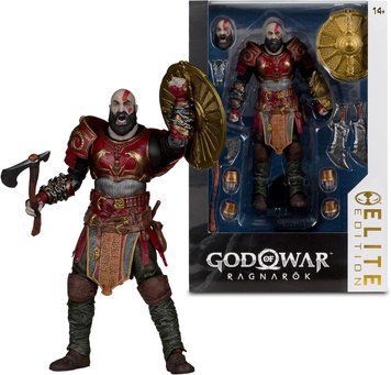 Коллекційна фігура Кратос у броні Ареса God of War Ragnarok McFarlane Elite Edition Kratos (Ares Armor) Deluxe