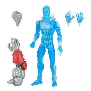 Коллекционная фигура Айсмен Marvel Legends Iceman (Colossus BAF)