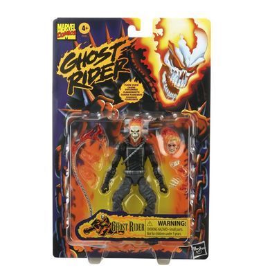 Колекційна фігура Примарний Вершник Marvel Legends Retro Collection Ghost Rider