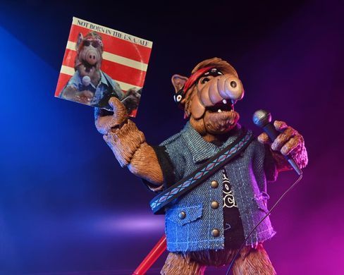 Колекційна фігура Альф ALF Ultimate Born to Rock NECA