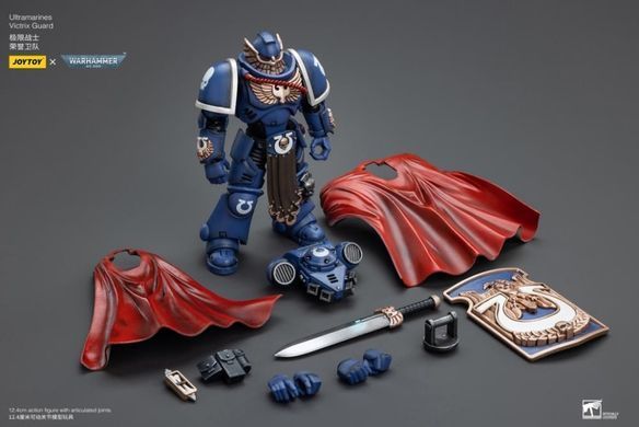 Колекційна фігура Елітного Ультрамарину Warhammer 40K Ultramarines Victrix Guard 1/18 JoyToy