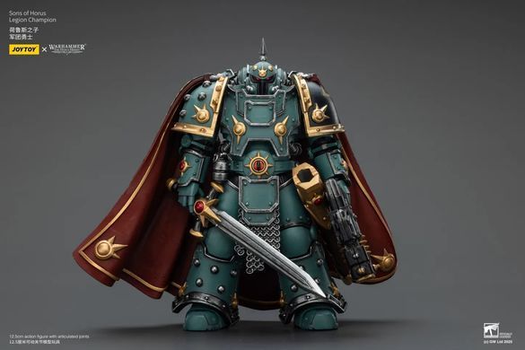 Колекційна фігура Чемпіон Синів Хоруса Warhammer: The Horus Heresy Sons of Horus Legion Champion 1/18