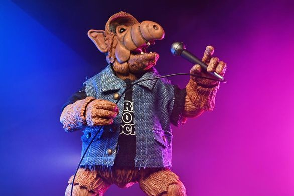 Колекційна фігура Альф ALF Ultimate Born to Rock NECA