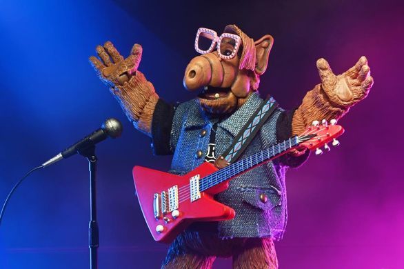 Колекційна фігура Альф ALF Ultimate Born to Rock NECA
