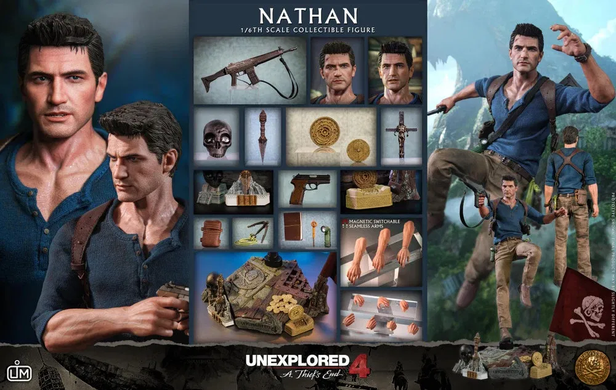 Колекційна фігура Нейтан Дрейк Анчартед 4 LIM Toys Nathan Drake Uncharted 4 LIM014