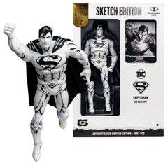 Колекційна фігура Супермен DC Multiverse Superman Rebirth Sketch Edition Gold Label SDCC2023 Exclusive