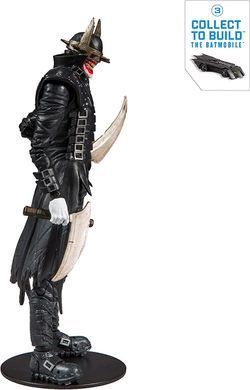 Колекційна фігура Бетмен, який сміється DC Multiverse Batman Who Laughs (Batmobile BAF)