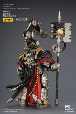 Колекційна фігура Коваль Війни Залізних Воїнів Warhammer: The Horus Heresy Iron Warriors Warsmith with Graviton Crusher Hammer 1/18