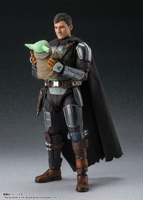 Колекційна фігура Мандалорець Дін Джарін та Грогу S.H.Figuarts The Mandalorian (Din Djarin) and Grogu