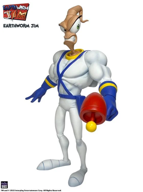 Коллекционная фигура Червяк Джим Premium DNA Earthworm Jim