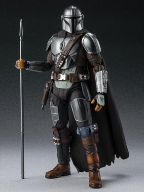Колекційна фігура Мандалорець Дін Джарін та Грогу S.H.Figuarts The Mandalorian (Din Djarin) and Grogu