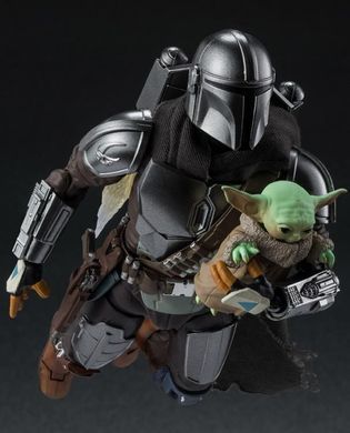 Колекційна фігура Мандалорець Дін Джарін та Грогу S.H.Figuarts The Mandalorian (Din Djarin) and Grogu