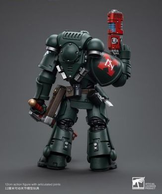 Коллекционная фигура Штурмовик Темных Ангелов Warhammer 40k Dark Angels Intercessors Sergeant Caslan 1/18