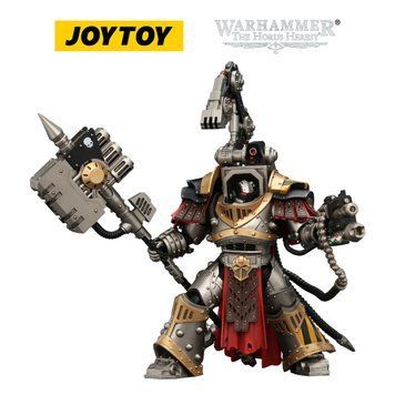 Колекційна фігура Коваль Війни Залізних Воїнів Warhammer: The Horus Heresy Iron Warriors Warsmith with Graviton Crusher Hammer 1/18