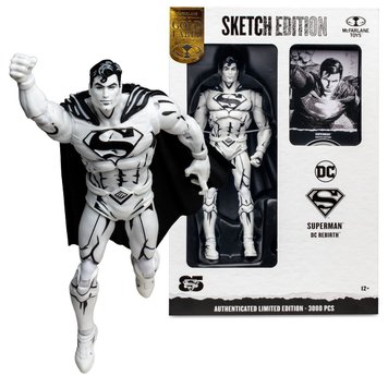 Коллекционная фигура Супермен DC Multiverse Superman Rebirth Sketch Edition Gold Label SDCC2023  Exclusive