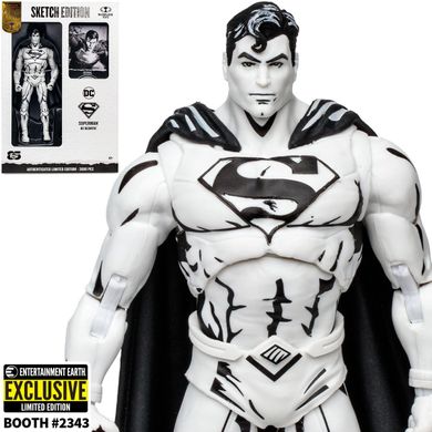 Колекційна фігура Супермен DC Multiverse Superman Rebirth Sketch Edition Gold Label SDCC2023 Exclusive