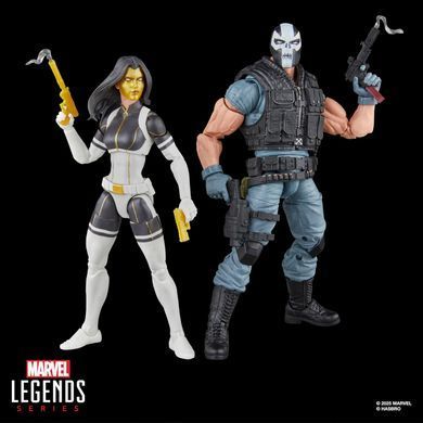 Комплект колекційних фігур Мадам Маска та Кроссбоунс Marvel Legends Madame Masque & Crossbones 2-pack (Amazon exclusive)