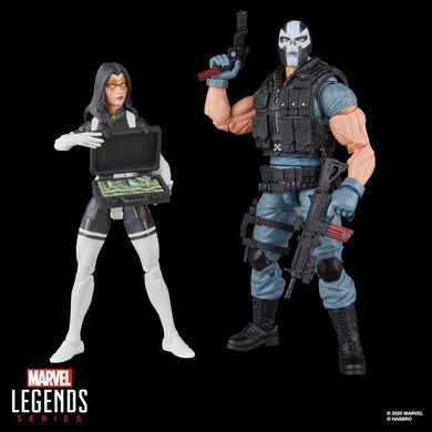Комплект колекційних фігур Мадам Маска та Кроссбоунс Marvel Legends Madame Masque & Crossbones 2-pack (Amazon exclusive)