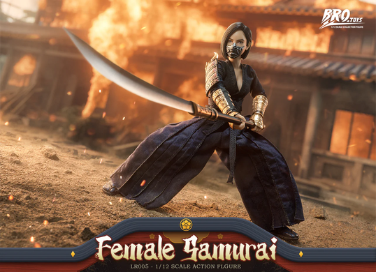 Колекційна фігура Жінка-самурай Brotoys 1/12 LR005 Female Samurai