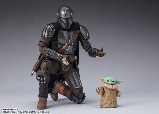 Коллекционная фигура Мандалорец и Грогу S.H.Figuarts Mandalorian & Grogu