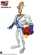 Коллекционная фигура Червяк Джим Premium DNA Earthworm Jim