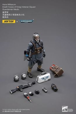 Колекційна фігура Медик Корпусу Смерті Кріга Warhammer 40K Death Korps of Krieg Veteran Squad Medic 1/18