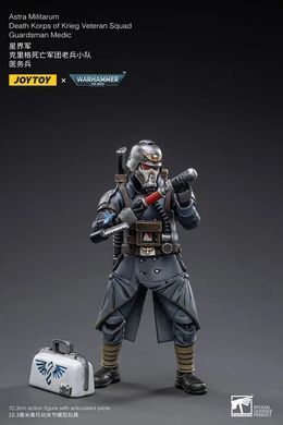 Колекційна фігура Медик Корпусу Смерті Кріга Warhammer 40K Death Korps of Krieg Veteran Squad Medic 1/18