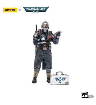 Колекційна фігура Медик Корпусу Смерті Кріга Warhammer 40K Death Korps of Krieg Veteran Squad Medic 1/18