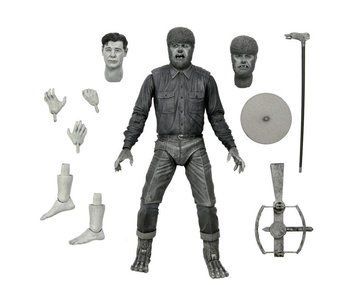 Коллекционная фигура Человек-волк Universal Monsters Ultimate Wolf Man (Black & White)