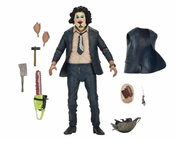 Коллекционная фигура Кожаное Лицо The Texas Chainsaw Massacre Ultimate 50th Anniversary Leatherface (Pretty Woman)