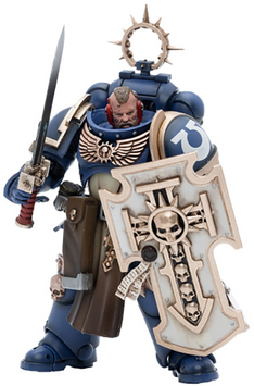 Коллекционная фигура Ветеран Ультрамаринов JoyToy Warhammer 40K Ultramarines Bladeguard Veterans 1/18