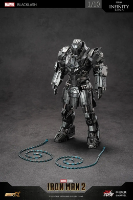 Колекційна фігура Батіг Iron Man 2 Whiplash Mark 2 LED ZD Toys