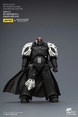 Коллекционная фигура Мор Дейтан Шейд Warhammer: The Horus Heresy Raven Guard Mor Deythan Shade with Nemesis Bolt Rifle 1/18