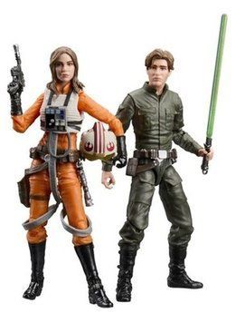 Комплект колекційних фігур Джейна Соло та Джейсен Соло Star Wars The Black Series Jaina Solo & Jacen Solo